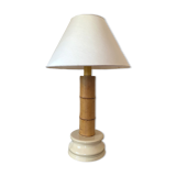 Lampe de table en bambou, RCM 1867 Italie, années 1970