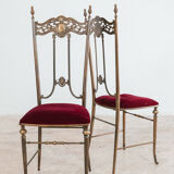 Coppia Di Sedie Pier Luigi Colli Style Mid-Century Design Anni 50