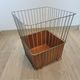 Vintage umbrella holder basket basket metal and plastic brand Caddie