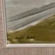 Original Swedish Oil On Canvas – Landscape By Allan Erwö – Vintage & Framed