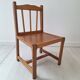 Chaise enfant en bois vintage