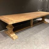 Spirito monastery table in solid oak - length 350 cm