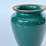Blue ceramic vase