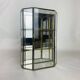 Vitrine miniature laiton verre, étagère