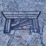 Art Deco wall coat rack