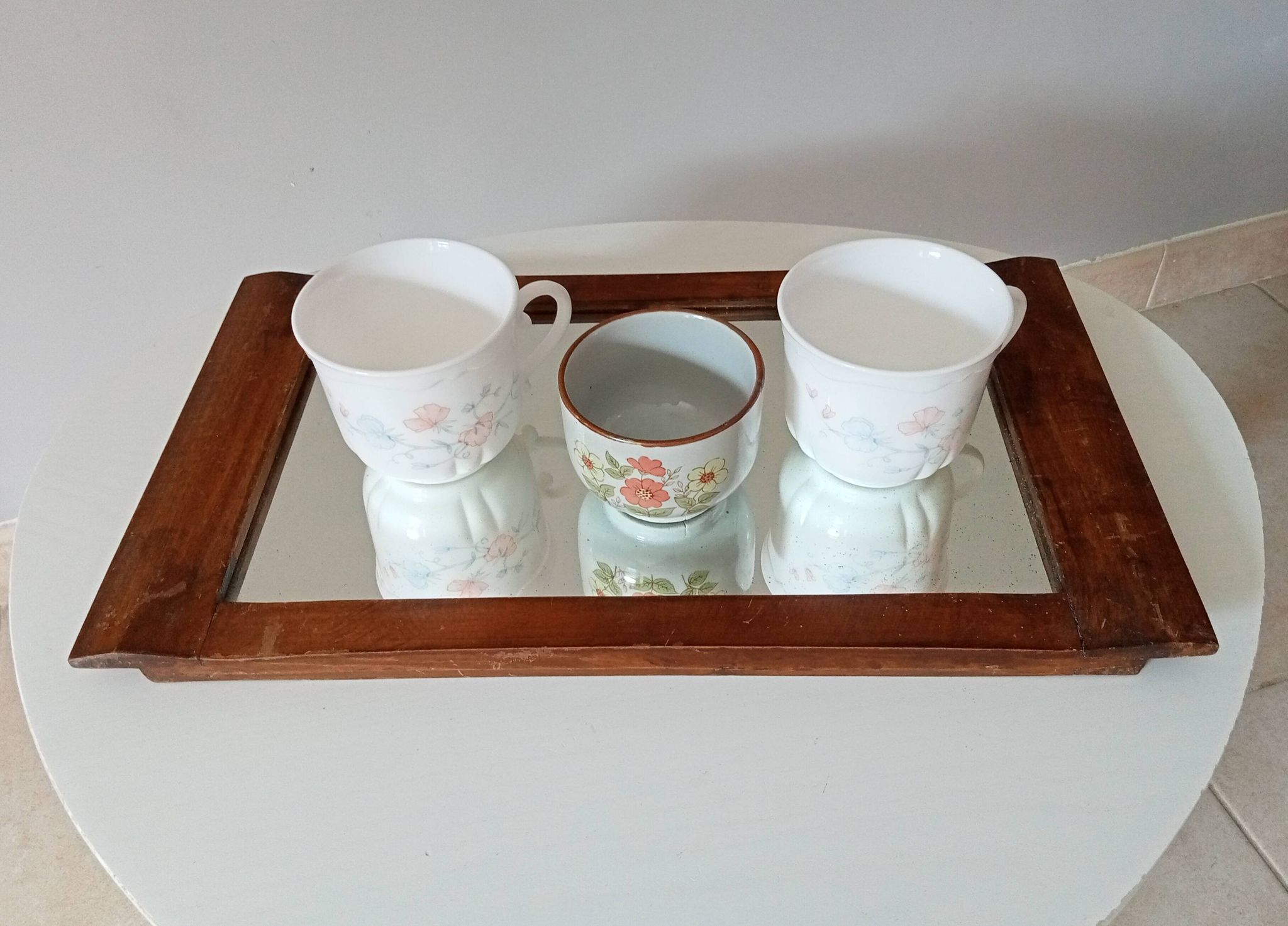 Plateau miroir