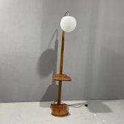 Lampe de sol art déco, années 1930, Tchécoslovaquie