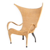 Vintage Architectural Italian design armchair