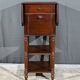 Small mahogany shuttered table, maison lemarchand, a. lemoine – mid-19th century