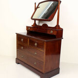 Hairdresser inlaid mahogany
