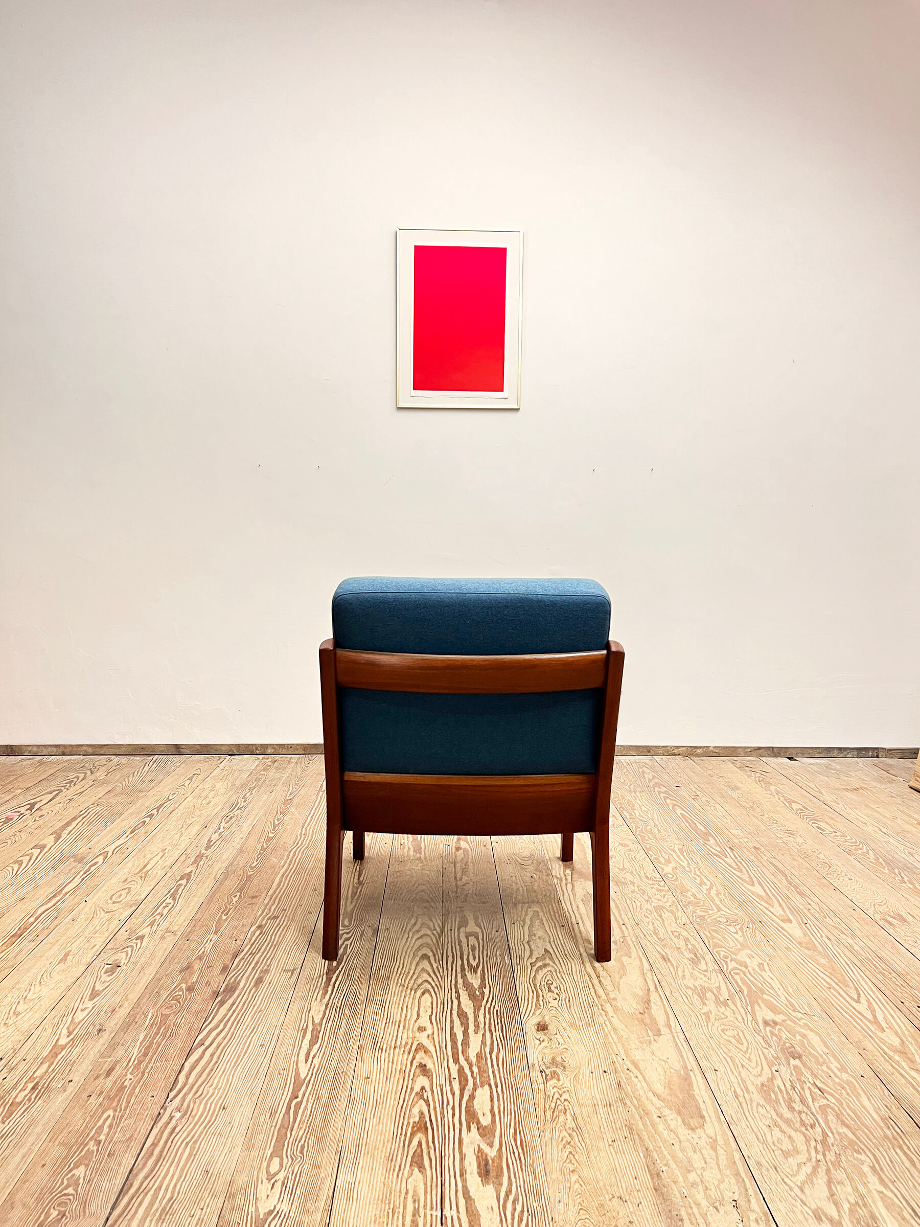 Teak armchair by Ole Wanscher for France & Son, Mid Century Modern Danish Design, 1950er