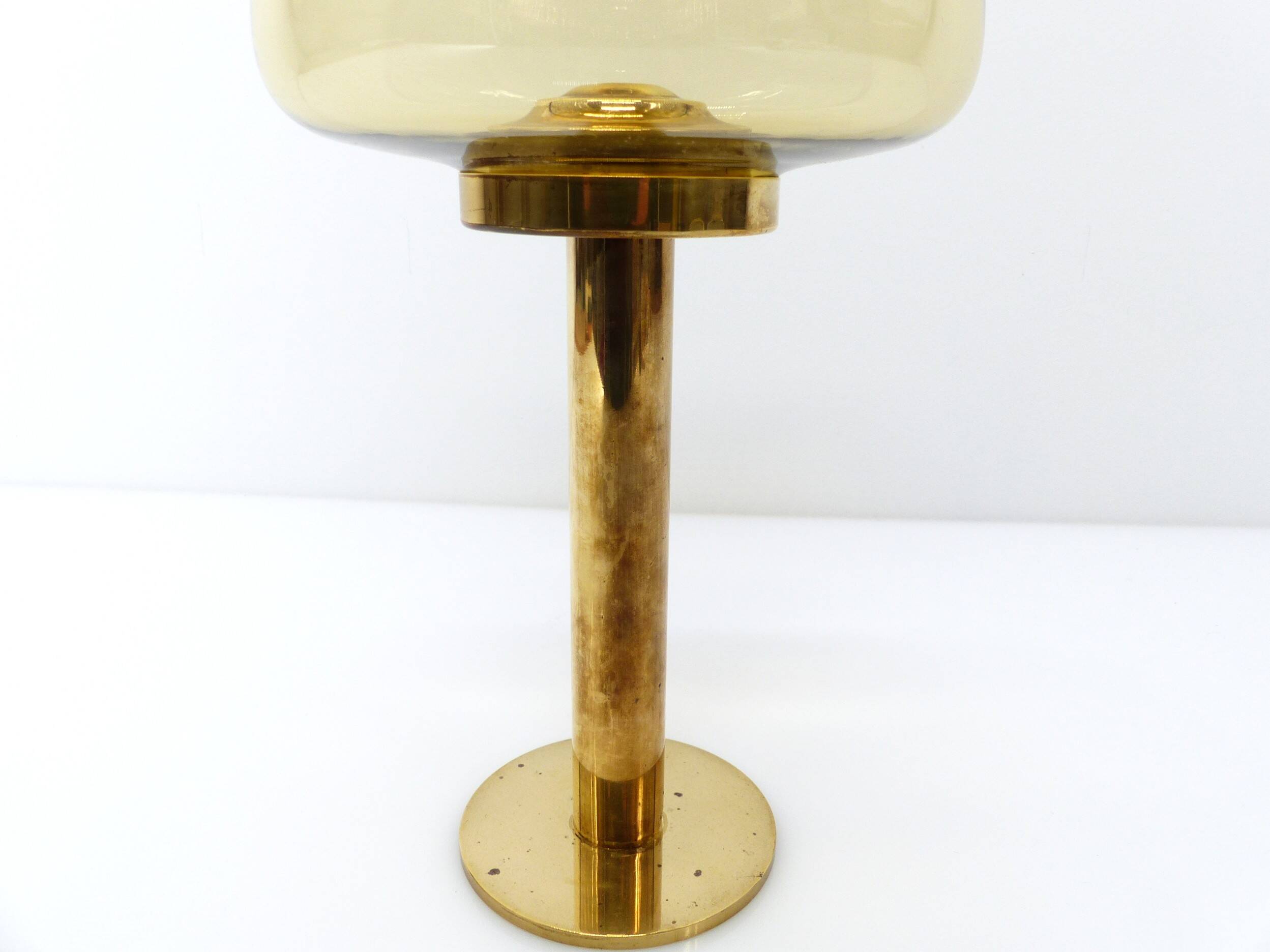 Hans-Agne Jakobsson Claudia Scandinavian Candle Holder Yellow L10232 1960