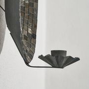 Chandelier avec miroir et mosaïque années 1950