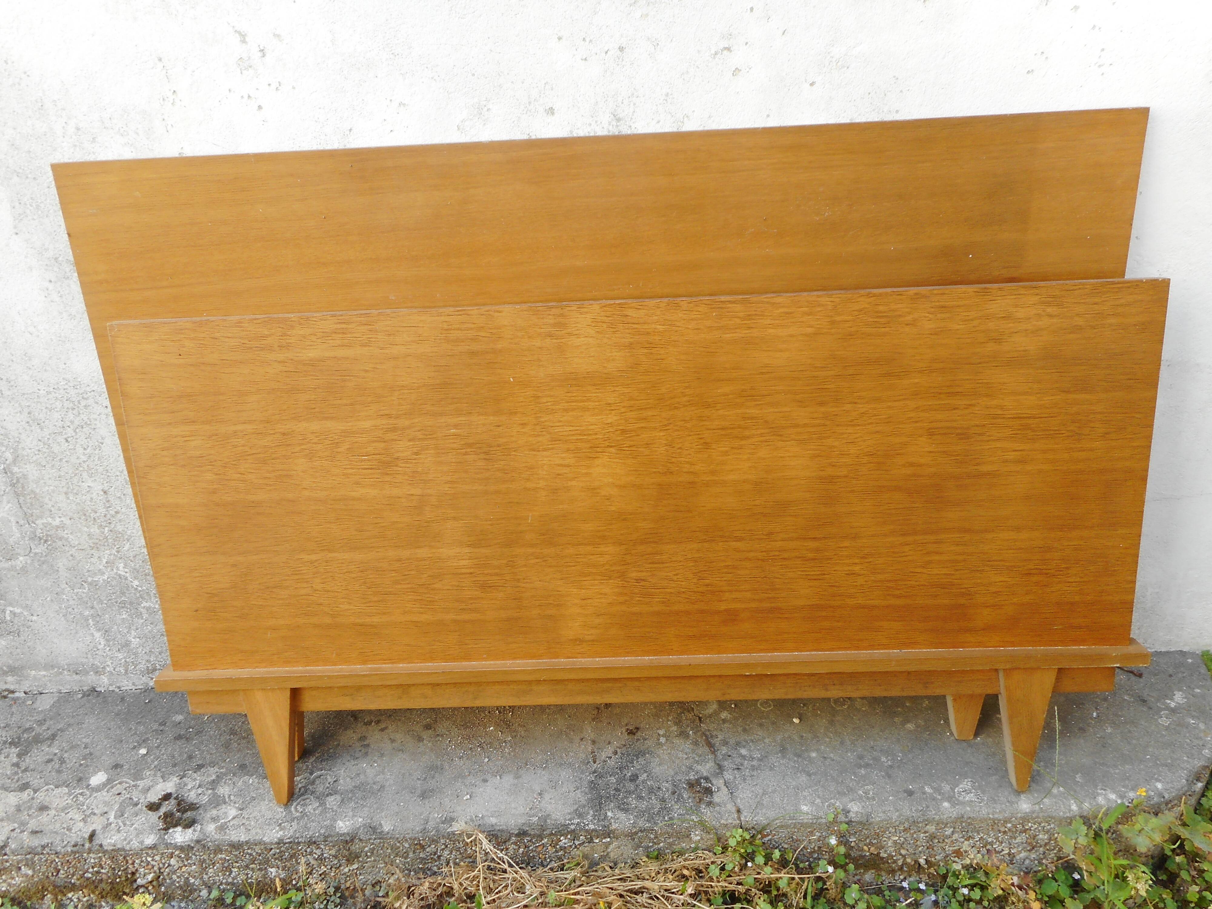 Vintage headboard and footboard