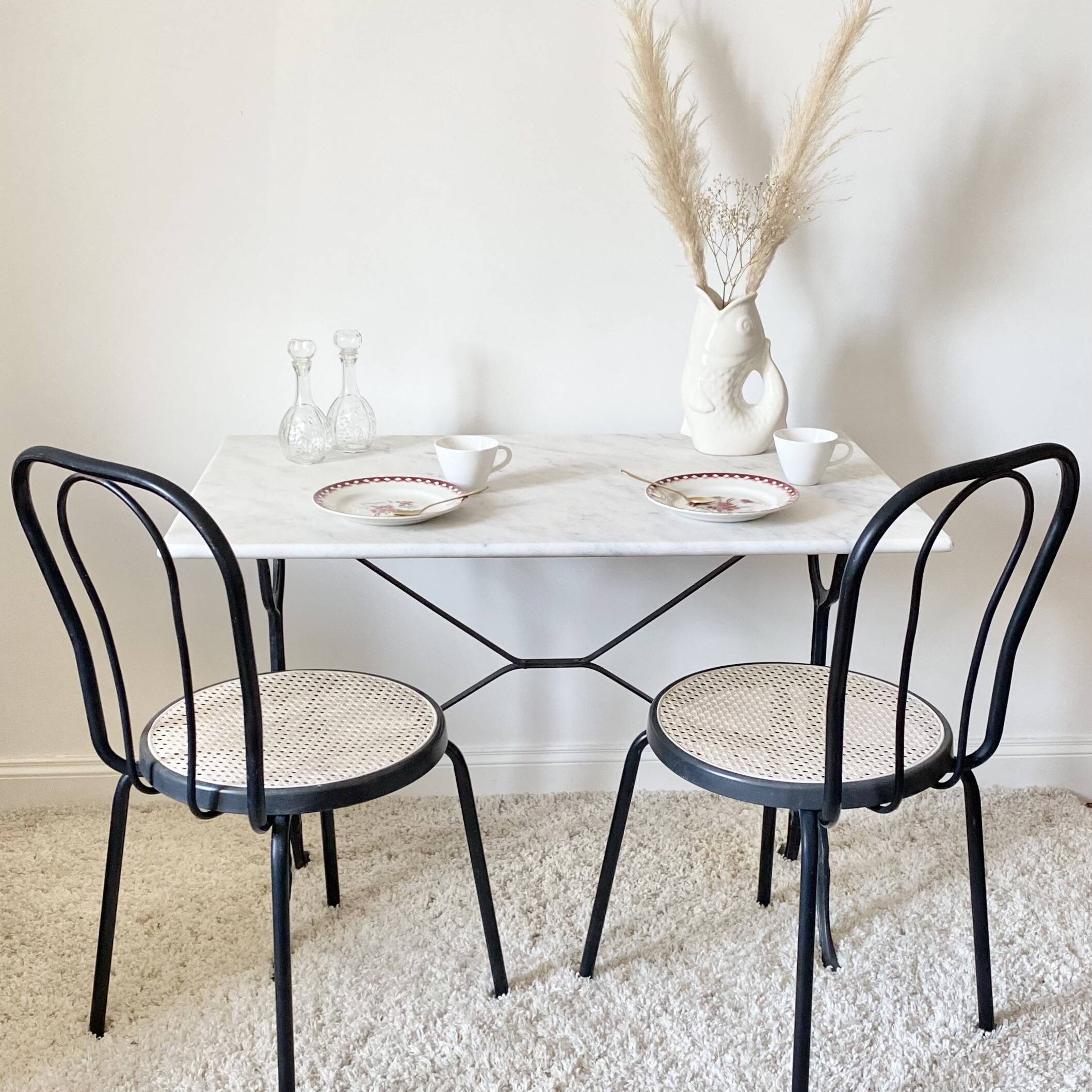 Parisian bistro table