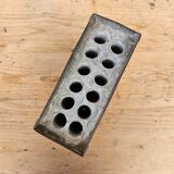 Old sheet metal candle mold