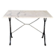 Bistro table in Carrara marble and cast iron circa 1900