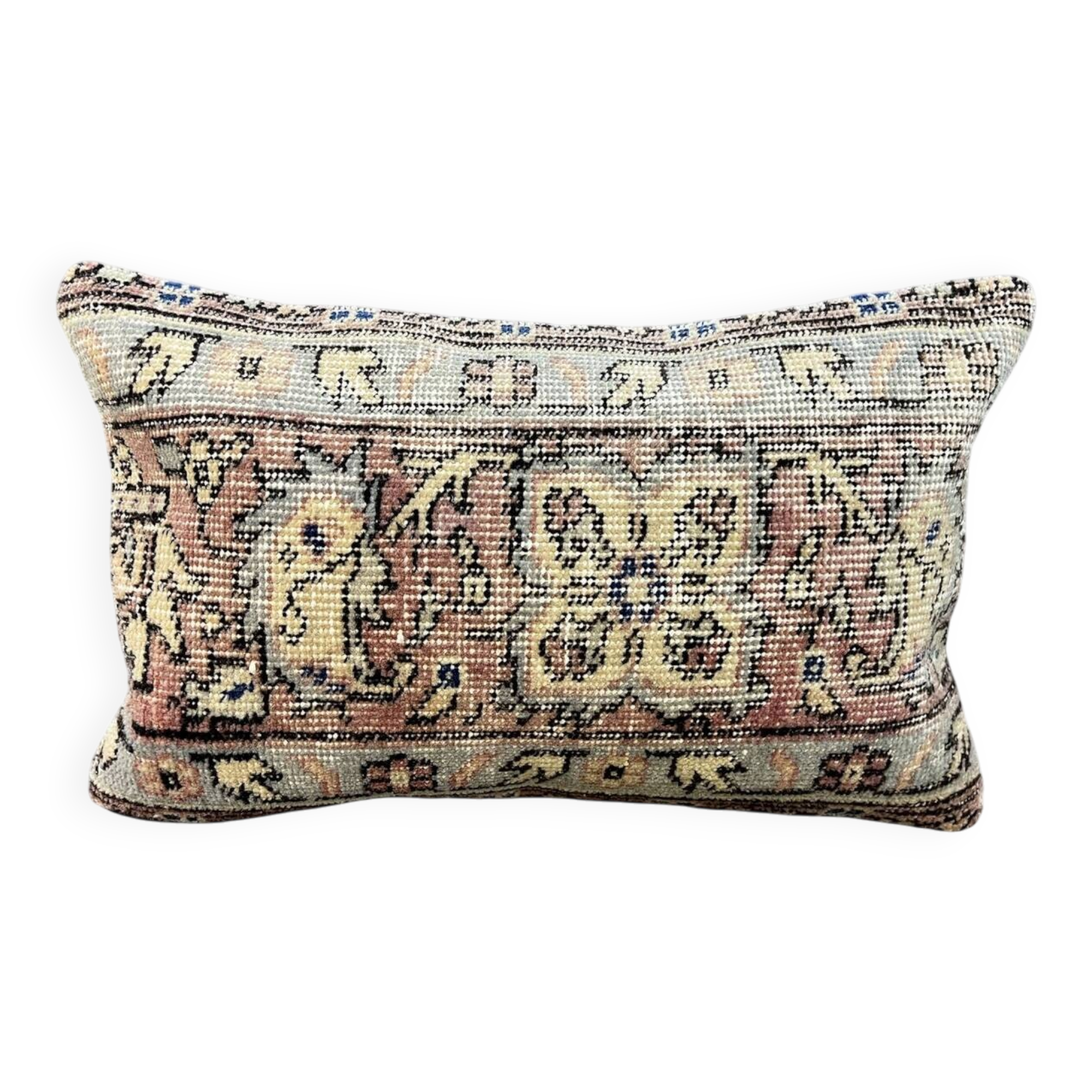 Housse de coussin en laine turque