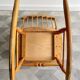Rocking-chair en bois vintage