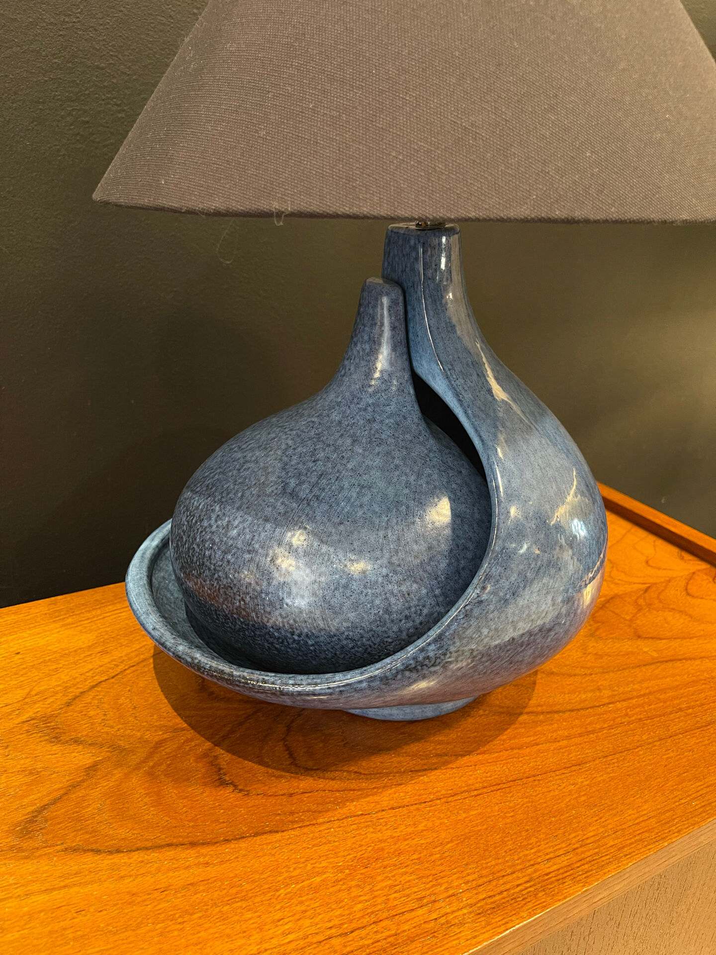 Ceramic lamp by Fred and Andrée Stocker 1960