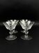 Set of 4 cut crystal bowls from Lorraine, 10.5 cm