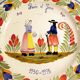 Quimper wall plate