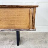Solid oak sideboard