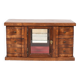 Meuble à bijoux avec 6 tiroirs et vitrine.