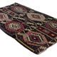 Turkish Kilim Yoruk Vintage 175x282 cm Geometric Brown and Beige