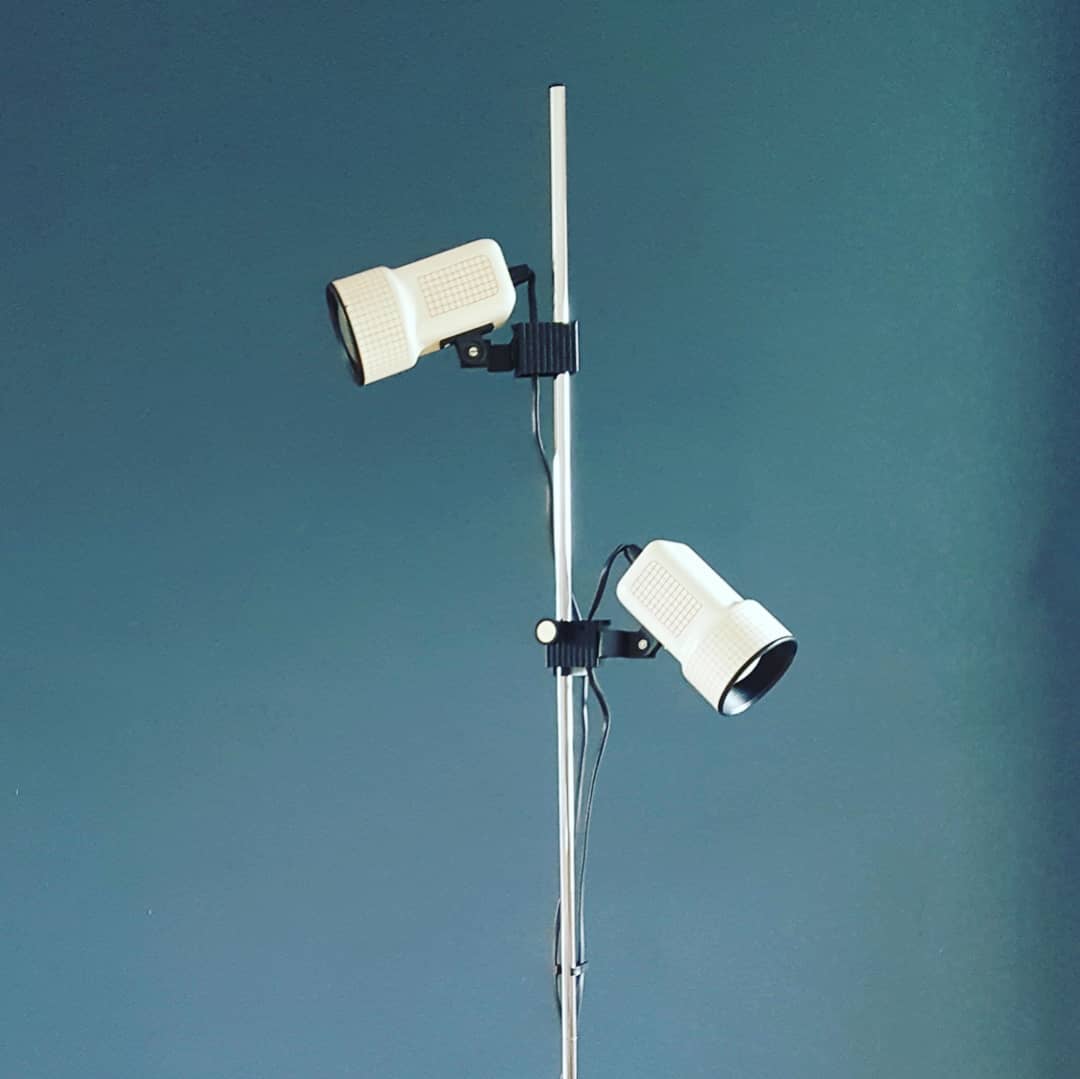 Floor lamp vintage 2 spots