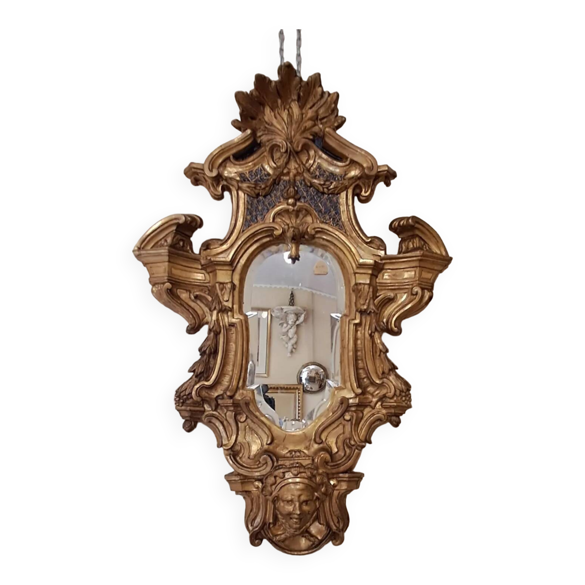 Miroir tabernacle XIX 81 x 65