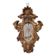 XIX tabernacle mirror 81 x 65