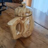 Ceramic coffee pot in the style of Grand Jean Jourdan