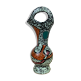 Ceramic vase 50s free form Vallauris Marius Bessonne