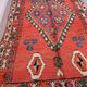 Red Vintage Moroccan rug 186 x 362 cm - Berber Wool Rug - Handmade Rug Boho