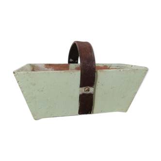 Wooden harvest basket