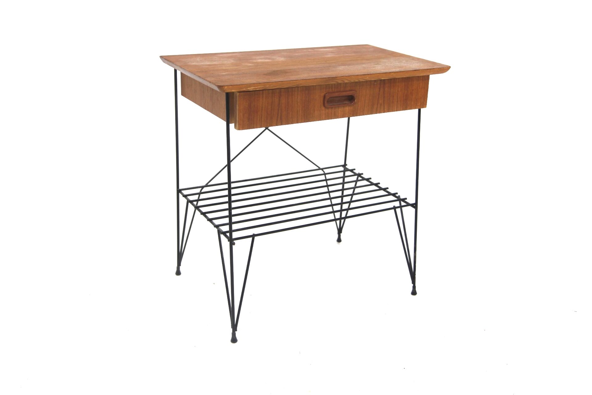 Scandinavian bedside table "Stringbord", Sweden, 1950