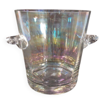 Krosno signed crystal champagne bucket - Poland