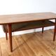 Vintage Scandinavian teak coffee table Swiss Teak 1960