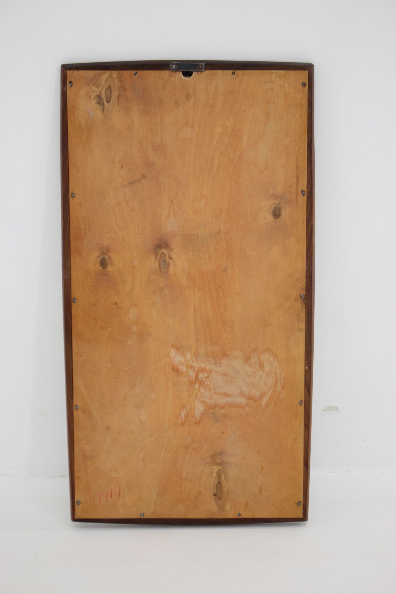 1970s Teak Wall Mirror, Denmark