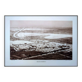 Aigues-Mortes, vintage, photo plate printed in 1935.