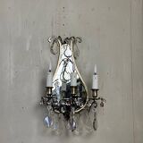 Pair of Lyre Shaped Wall Lights