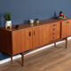 Retro teak 1960s long g plan scandi mid century sideboard