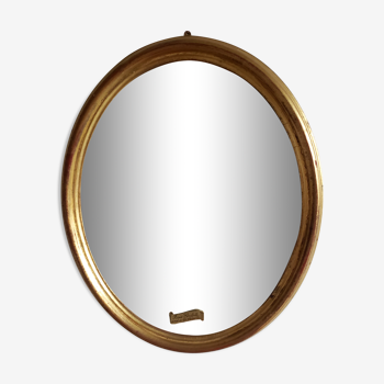 Golden mirror - 34x28cm