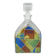 1970s Stunning Decanter or Decorative Bottle by Luigi Bormioli. Made in Ita