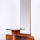 Art Deco Dressing Mirror in Walnut, Czech, 1920s
