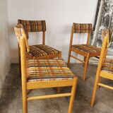 Set de 4 chaises Baumann, années 70