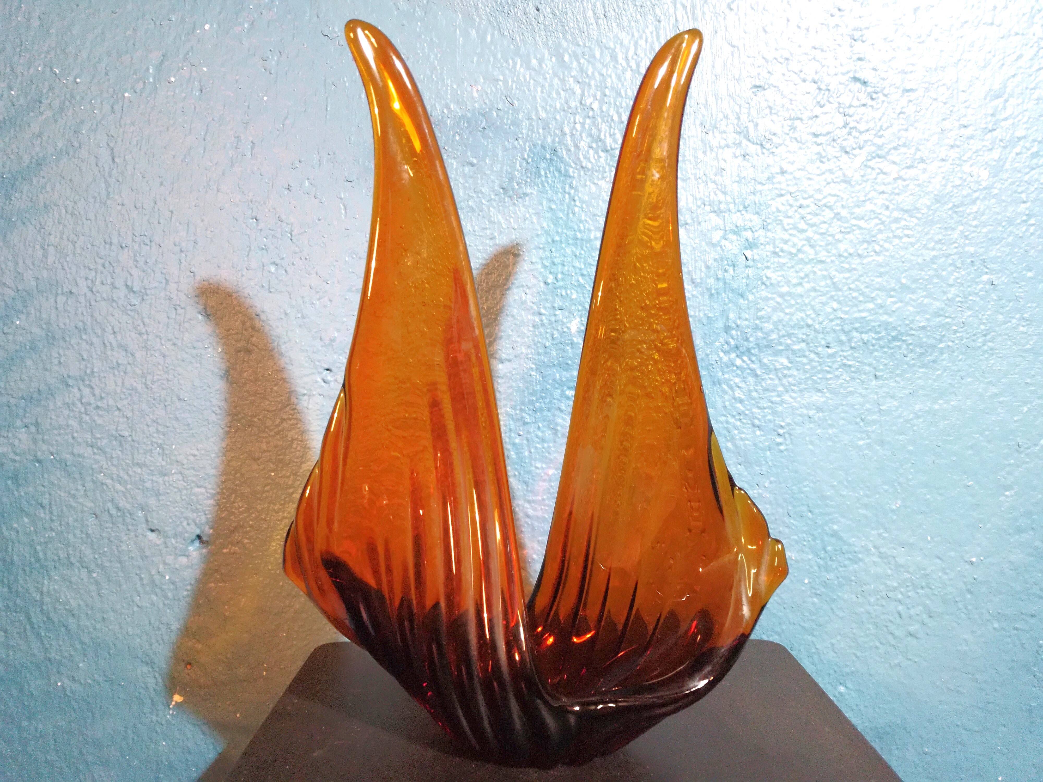 Centre de table "Voilier" 1970s