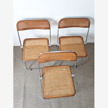 Set of Plia Chair By Giancarlo Piretti 19