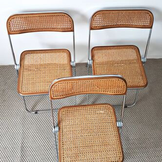 Set of Plia Chair By Giancarlo Piretti 19